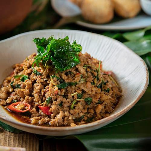 Thai j泰式打拋豬。/ 來源:Thai j官網