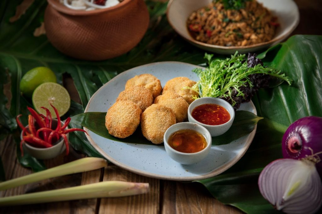 Thai j人氣熱賣泰國菜——泰式金錢蝦餅