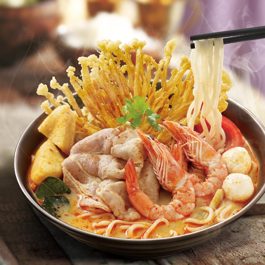 台中泰式料理推薦第五名：大心 酸辣海陸麵。/ 來源：大心 臉書粉專